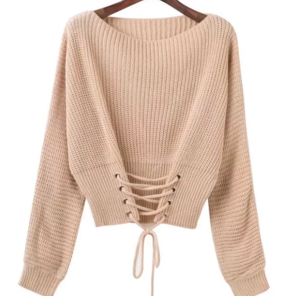 'Amahle' Peach Sweater - Picture 3 of 3